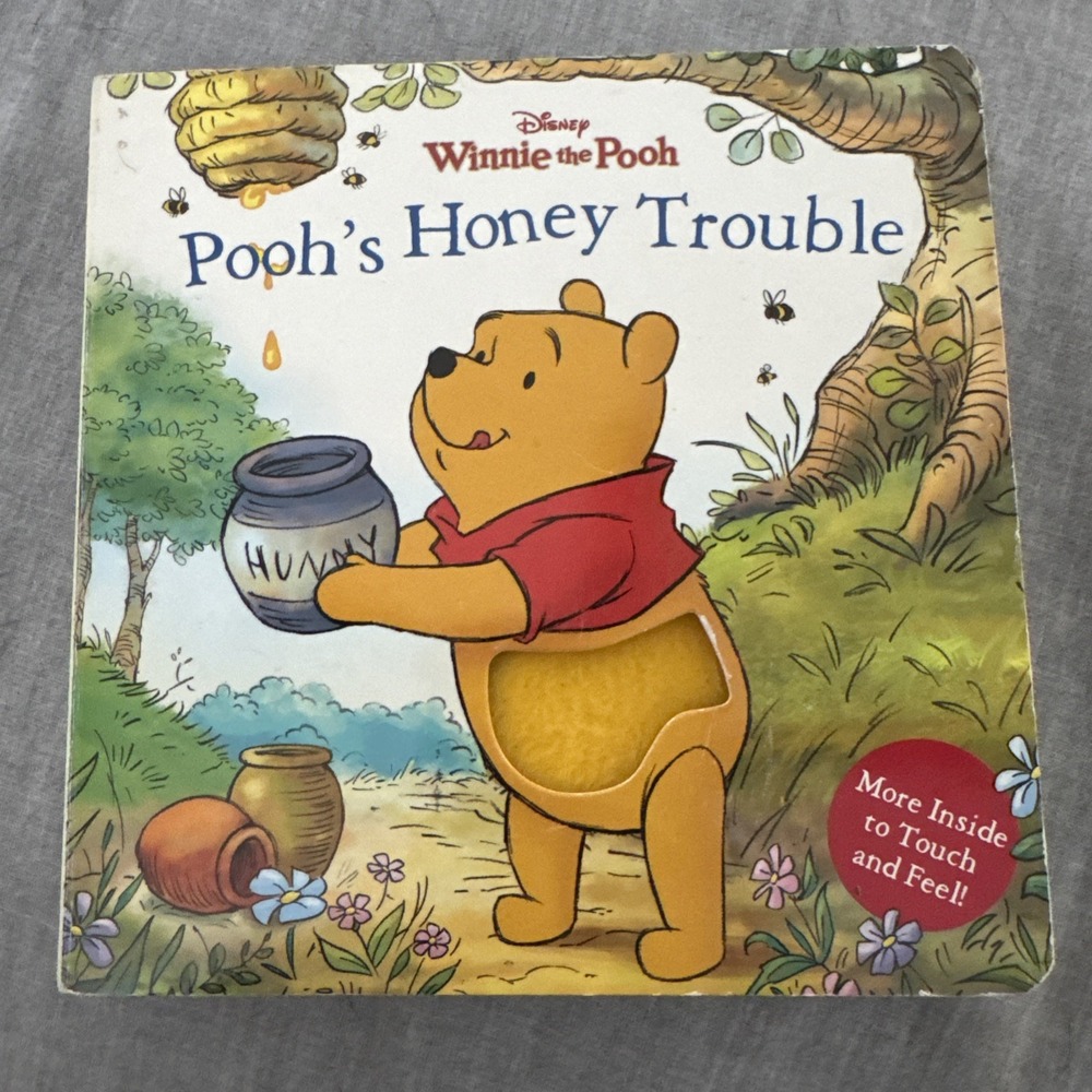 Pooh's‎ Honey Trouble (Disney: Winnie the Pooh Touch and Feel) Board Book Book